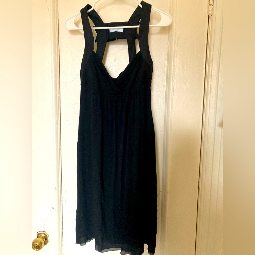 Emilio Pucci Black Cocktail Dress With Bow Size 2